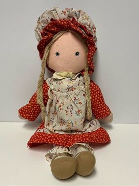 Holly Hobby's Friend Carrie Vintage Knickerbocker 70's Rag Doll